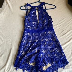 Blue romper